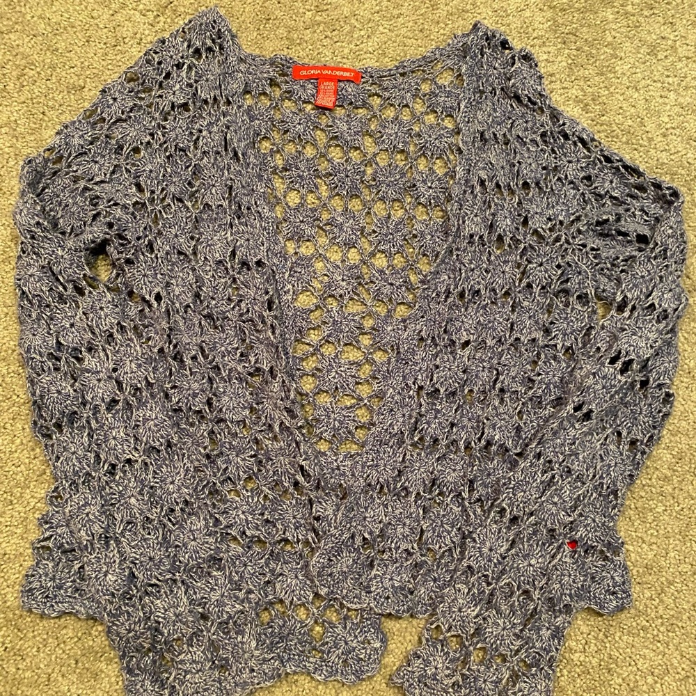 Cut out cardigan